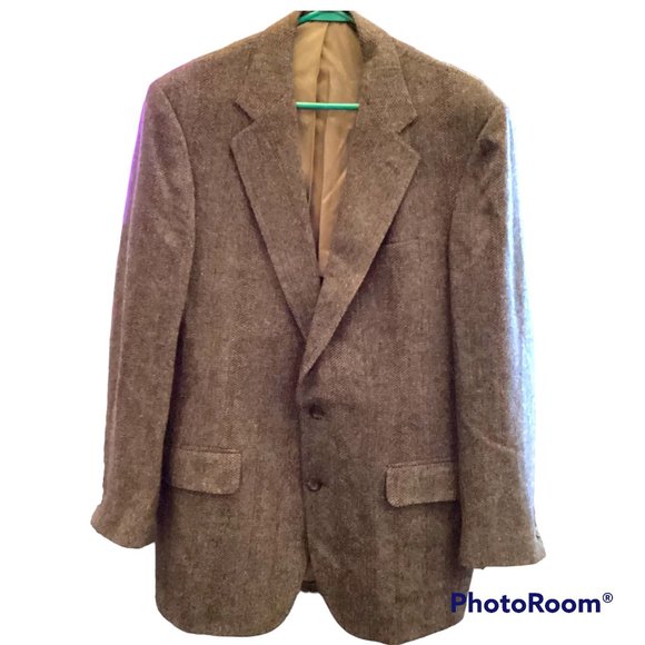 Cricketer Tailored Jacket Made in USA Men's M Size unclear beige type brown Vintage Second Hand main image 1